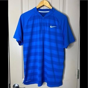 Nike Golf tonal cooling crew beck golf shirt
